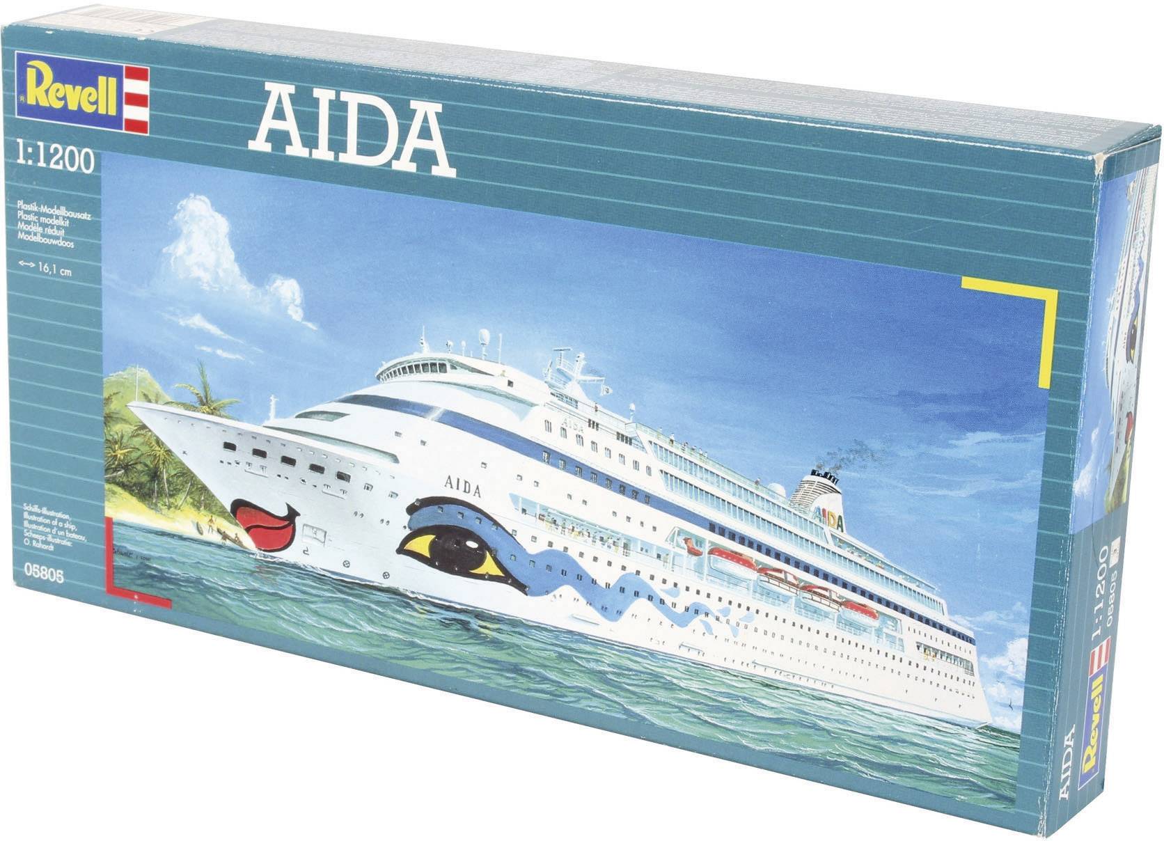 Revell 05805 Aida Schiffsmodell Bausatz 1:1200