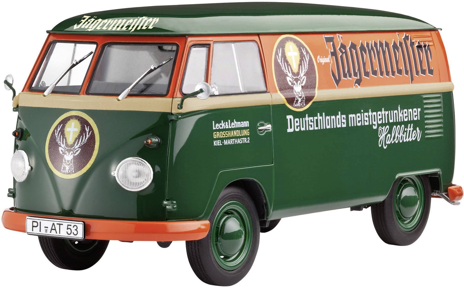 Revell 07076 VW T1 Transporter Kastenwagen Automodell Bausatz 1:24