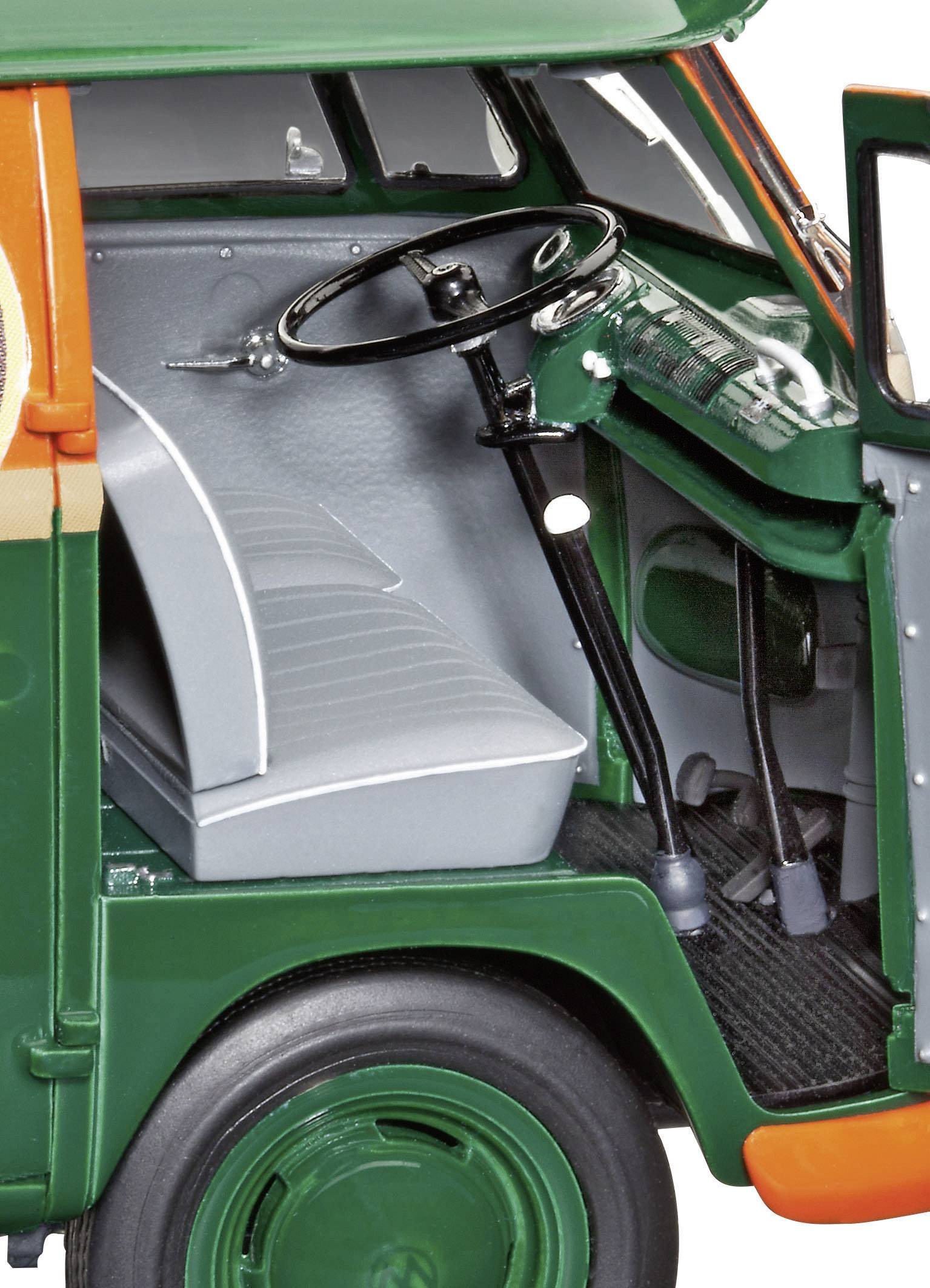 Revell 07076 VW T1 Transporter Kastenwagen Automodell Bausatz 1:24