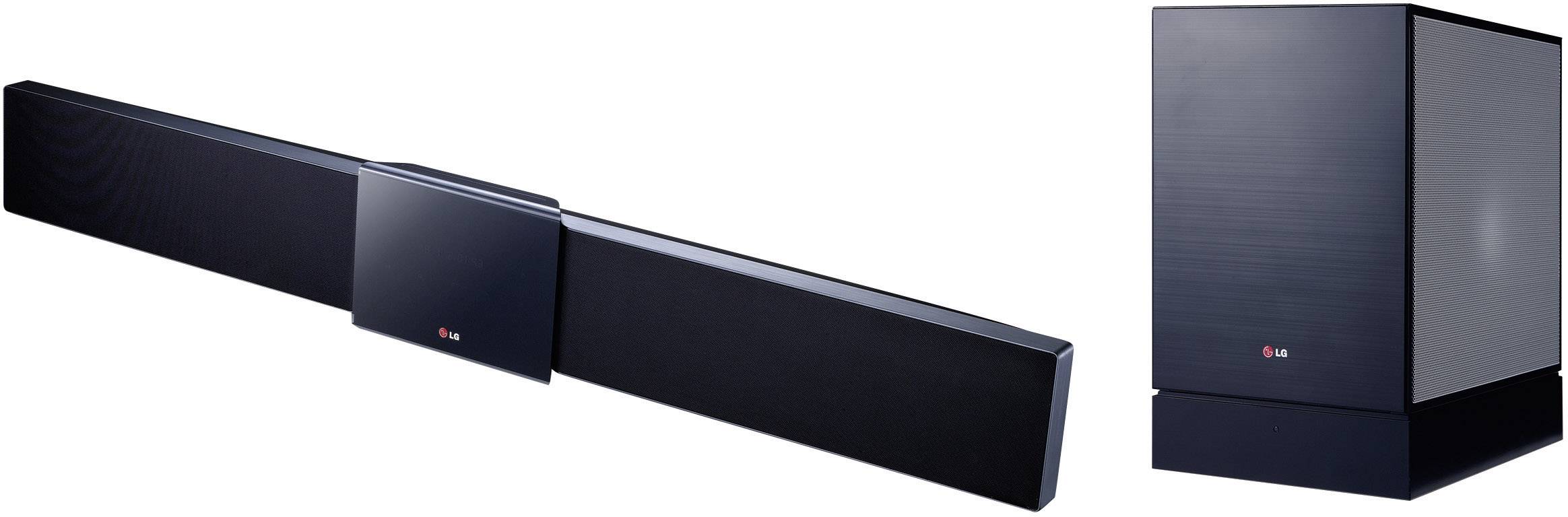 LG BB4330A Soundbar mit 2.1 Lautsprechersystem und 3D Bluray Player, Schwarz, Ultra HDUpscaler