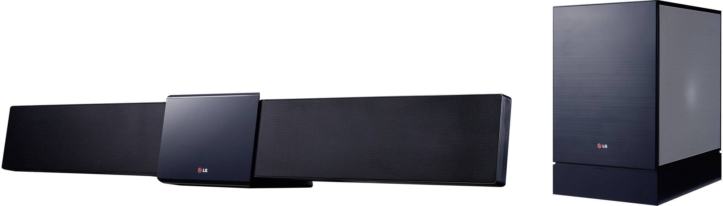 LG BB4330A Soundbar mit 2.1 Lautsprechersystem und 3D Bluray Player, Schwarz, Ultra HDUpscaler