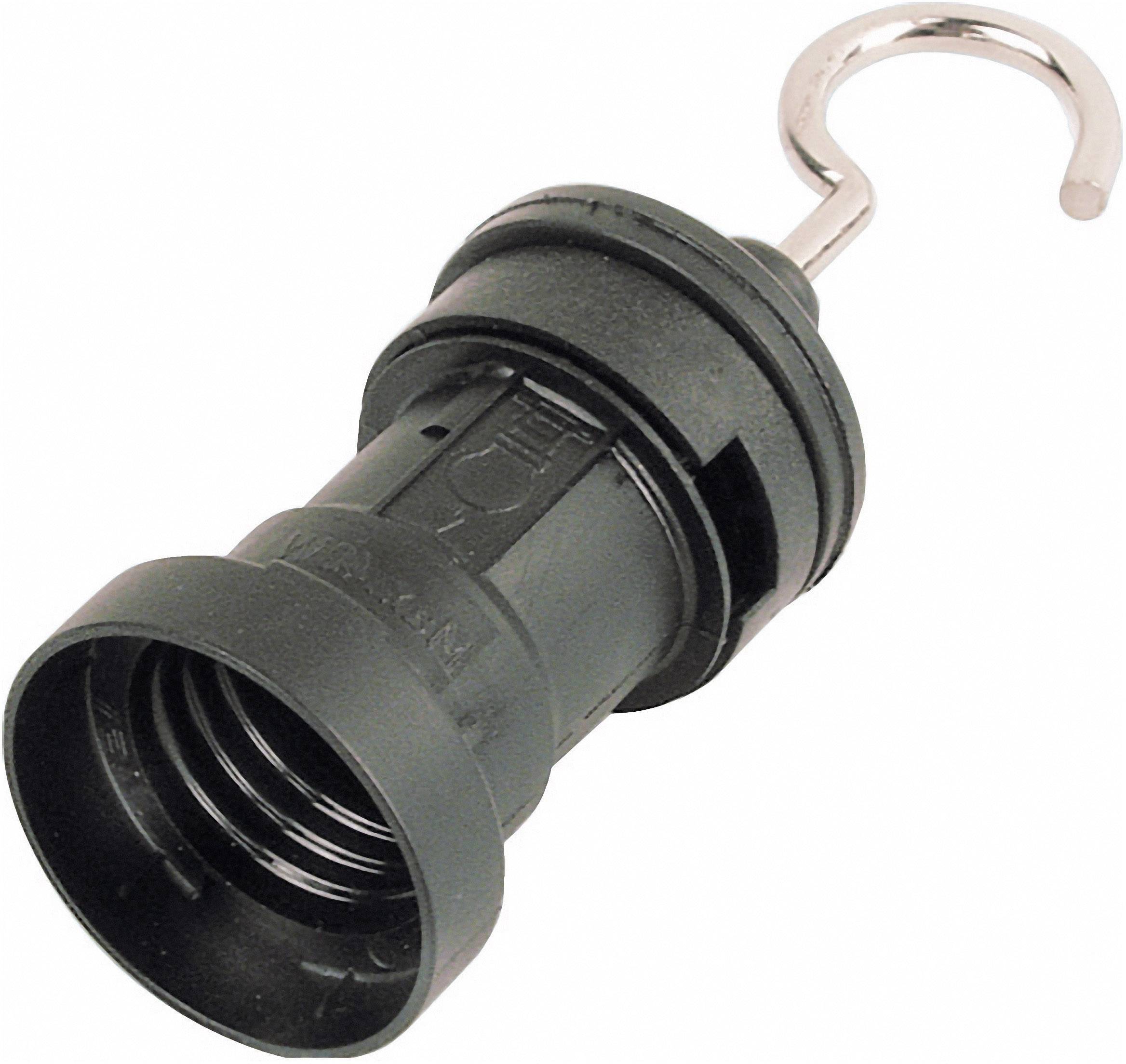 Jäger Direkt 559311 Lampenfassung E27 230 V mit Haken
