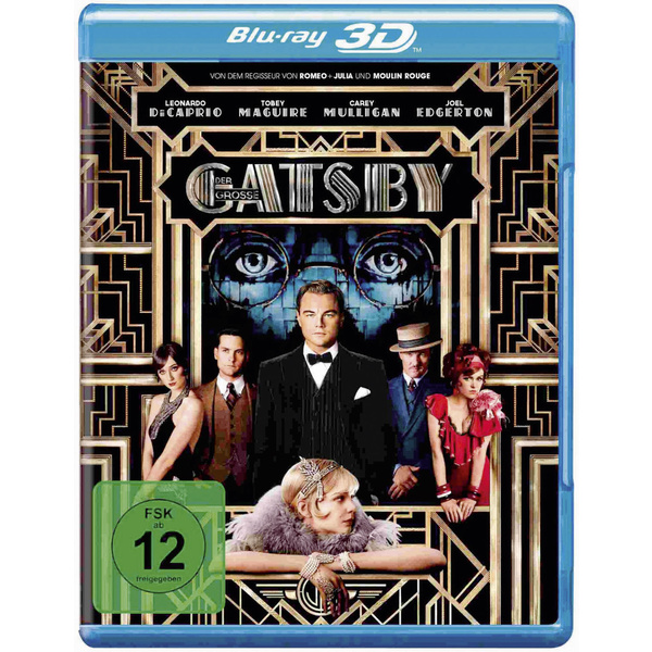 blu-ray 3D Der große Gatsby (+ 2D Blu-ray) FSK: 12