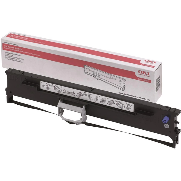 OKI Farbband 43503601 Original ML6300FB Passend für Geräte des Herstellers: OKI Schwarz 1St. OKI Farbband 43503601 Original ML6300FB Passend für Geräte des Herstellers: OKI Schwarz 1St.