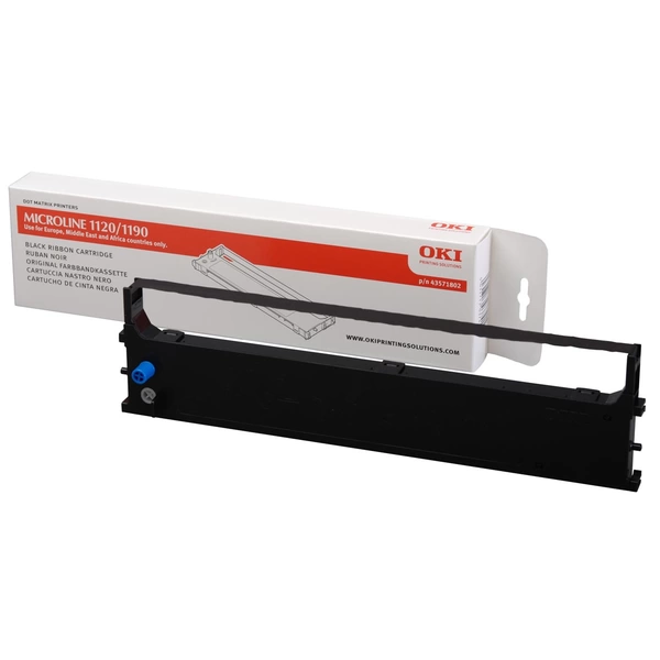 OKI Farbband 43571802 Original ML1120 ML1190 Passend für Geräte des Herstellers: OKI Schwarz 1 St. OKI Farbband 43571802 Original ML1120 ML1190 Passend für Geräte des Herstellers: OKI Schwarz 1 St.