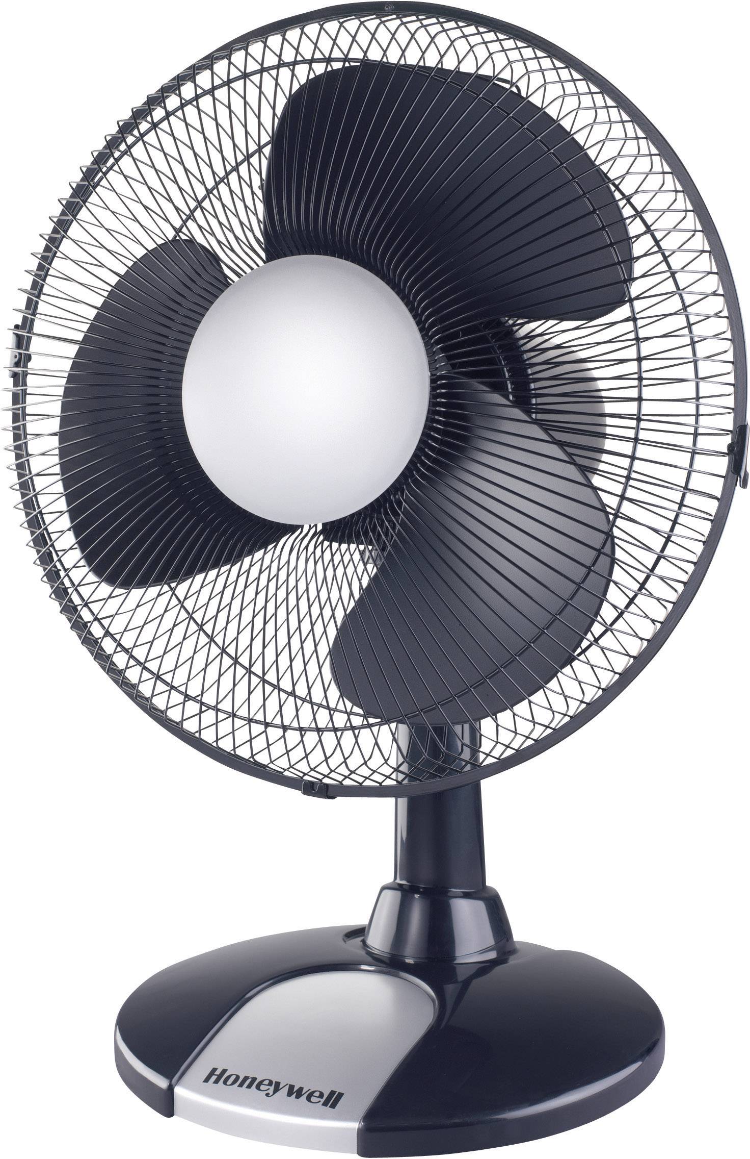 Honeywell AIDC HT-109 E Tischventilator 28 W (Ø x H) 23 cm x 34 cm Schwarz-Silber