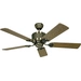 CasaFan Eco Elements Deckenventilator 23 W (Ø x H) 132 cm x 285 mm Messing-antik mit Fernbedienung CasaFan Eco Elements Deckenventilator 23 W (Ø x H) 132 cm x 285 mm Messing-antik mit Fernbedienung