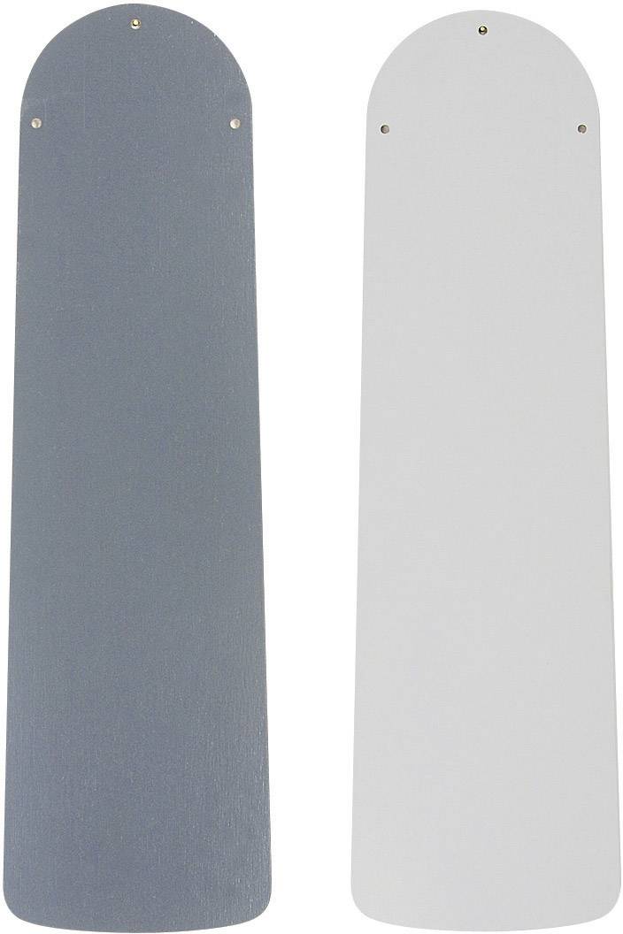 CasaFan Deckenventilator Eco Elements (Ø) 132cm Flügelfarbe: Weiß, Grau Gehäusefarbe