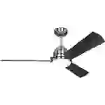 CasaFan Libeccio Deckenventilator 64W (Ø x H) 142cm x 285mm Chrom (gebürstet) mit Fernbedienung, mit Beleuchtung, Winterbetrieb CasaFan Libeccio Deckenventilator 64W (Ø x H) 142cm x 285mm Chrom (gebürstet) mit Fernbedienung, mit Beleuchtung, Winterbetrieb
