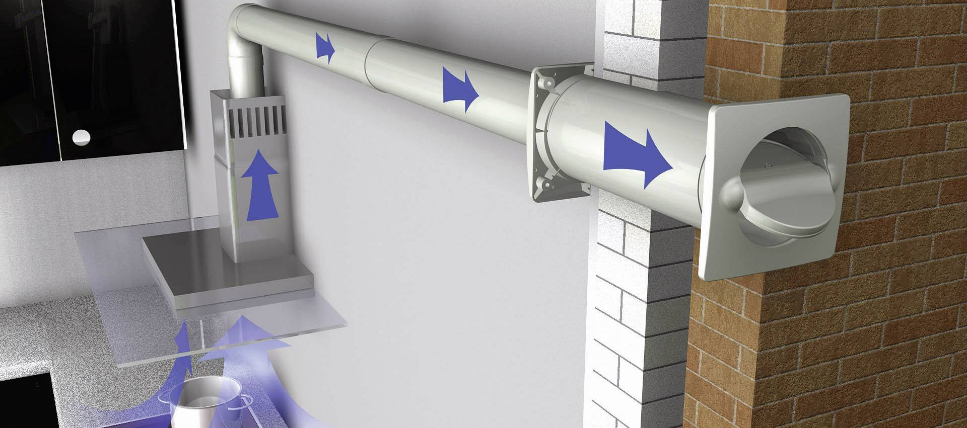 Wallair N37217 Energiespar-Mauerkasten Kunststoff Passend für Rohr-Durchmesser: 150mm