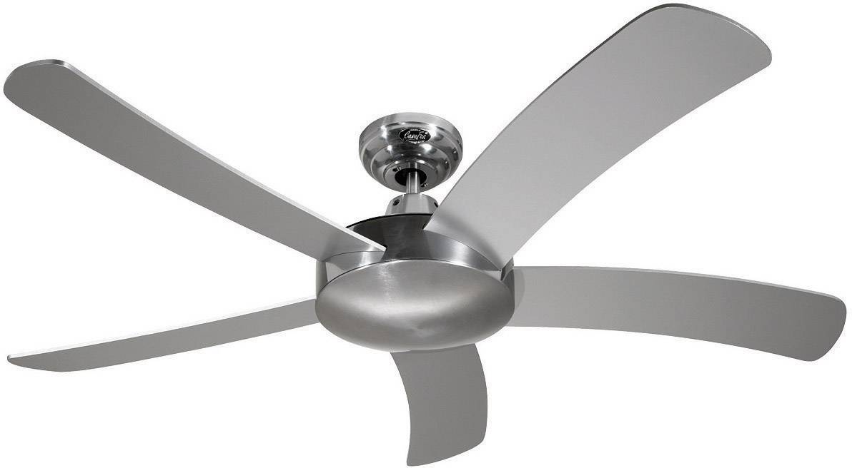 CasaFan Falcetto AP Deckenventilator 73W (Ø x H) 132cm x 340mm Aluminium (poliert)