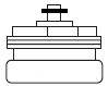 700102 Heizkörper-Ventil-Adapter Passend für Heizkörper TA