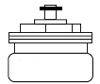 Eurotronic 700107 Heizkörper-Ventil-Adapter Passend für Heizkörper Markaryd