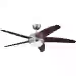 Westinghouse Deckenventilator Bendan (Ø) 132cm Flügelfarbe: Braun Gehäusefarbe: Aluminium Westinghouse Deckenventilator Bendan (Ø) 132cm Flügelfarbe: Braun Gehäusefarbe: Aluminium