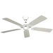 CasaFan Classic Royal 132 WE Deckenventilator 59W (Ø x H) 132cm x 230mm Weiß Leuchtenanbau möglich, Wendbare Flügel CasaFan Classic Royal 132 WE Deckenventilator 59W (Ø x H) 132cm x 230mm Weiß Leuchtenanbau möglich, Wendbare Flügel