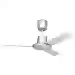 VORTICE Nordik Evolution 120 SIL Deckenventilator 70W (Ø x H) 122cm x 325mm Silber Leuchtenanbau möglich VORTICE Nordik Evolution 120 SIL Deckenventilator 70W (Ø x H) 122cm x 325mm Silber Leuchtenanbau möglich