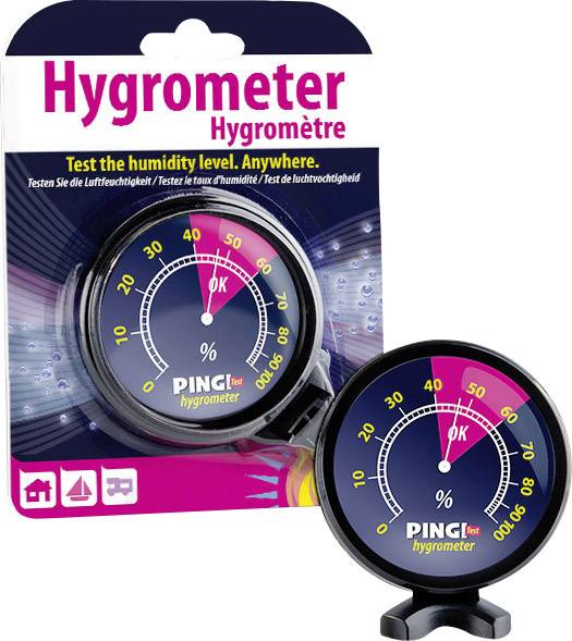 PINGI PHT-100-EDFN Hygrometer Schwarz