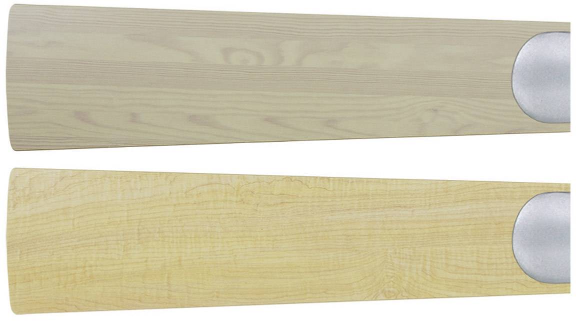 CasaFan 19018 Deckenventilator-Flügelsatz Flügeldekor: Ahorn, Eiche (gekalkt)