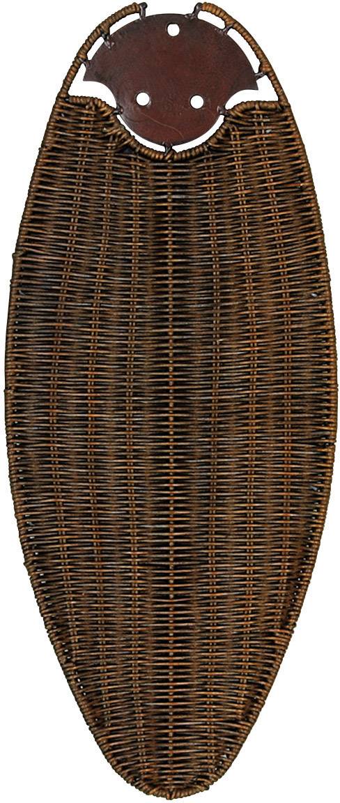 CasaFan Deckenventilator-Flügelsatz 132 RATTAN ANTIK Deckenventilator-Flügelsatz Flügeldekor: Rattan (antik)