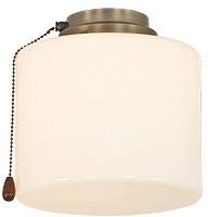 CasaFan 1B MA ZYLINDER GESCHL. Deckenventilator-Leuchte Opalglas (glänzend)