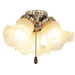 CasaFan 3MA 3 TULPEN Deckenventilator-Leuchte Glas matt CasaFan 3MA 3 TULPEN Deckenventilator-Leuchte Glas matt