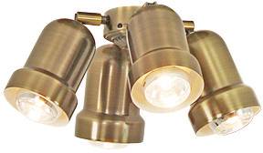 CasaFan 4MA 4 STRAHLER Deckenventilator-Leuchte