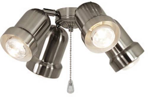 CasaFan 4 BN 4 STRAHLER Deckenventilator-Leuchte