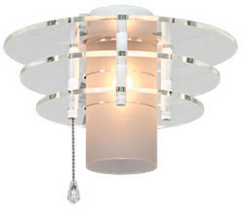 CasaFan 6 WE ACRYLSCHEIBEN Deckenventilator-Leuchte Acrylglas matt