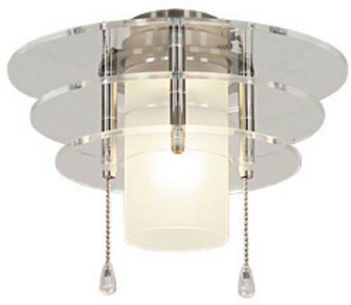 CasaFan 6 BN ACRYLSCHEIBEN Deckenventilator-Leuchte Acrylglas matt