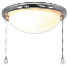 CasaFan 15R CH FLACHE SCHALE Deckenventilator-Leuchte Opalglas (matt)