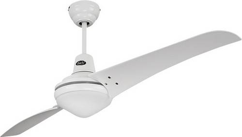 CasaFan Mirage Deckenventilator (Ø) 142cm Flügelfarbe: Weiß Gehäusefarbe: Weiß