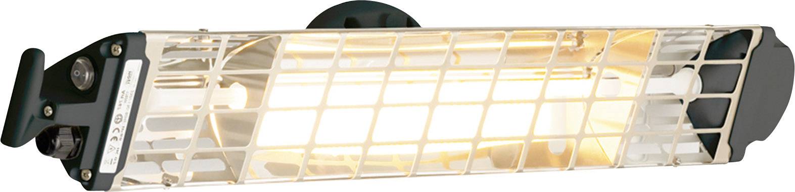 Mo-el Fiore 1200 (P) Halogen-IR-Strahler 1200W 5m² Schwarz