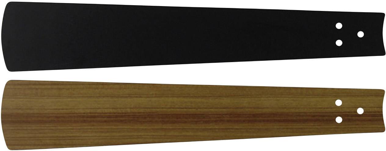 CasaFan Deckenventilator-Flügelsatz Flügeldekor: Schwarz, Teak
