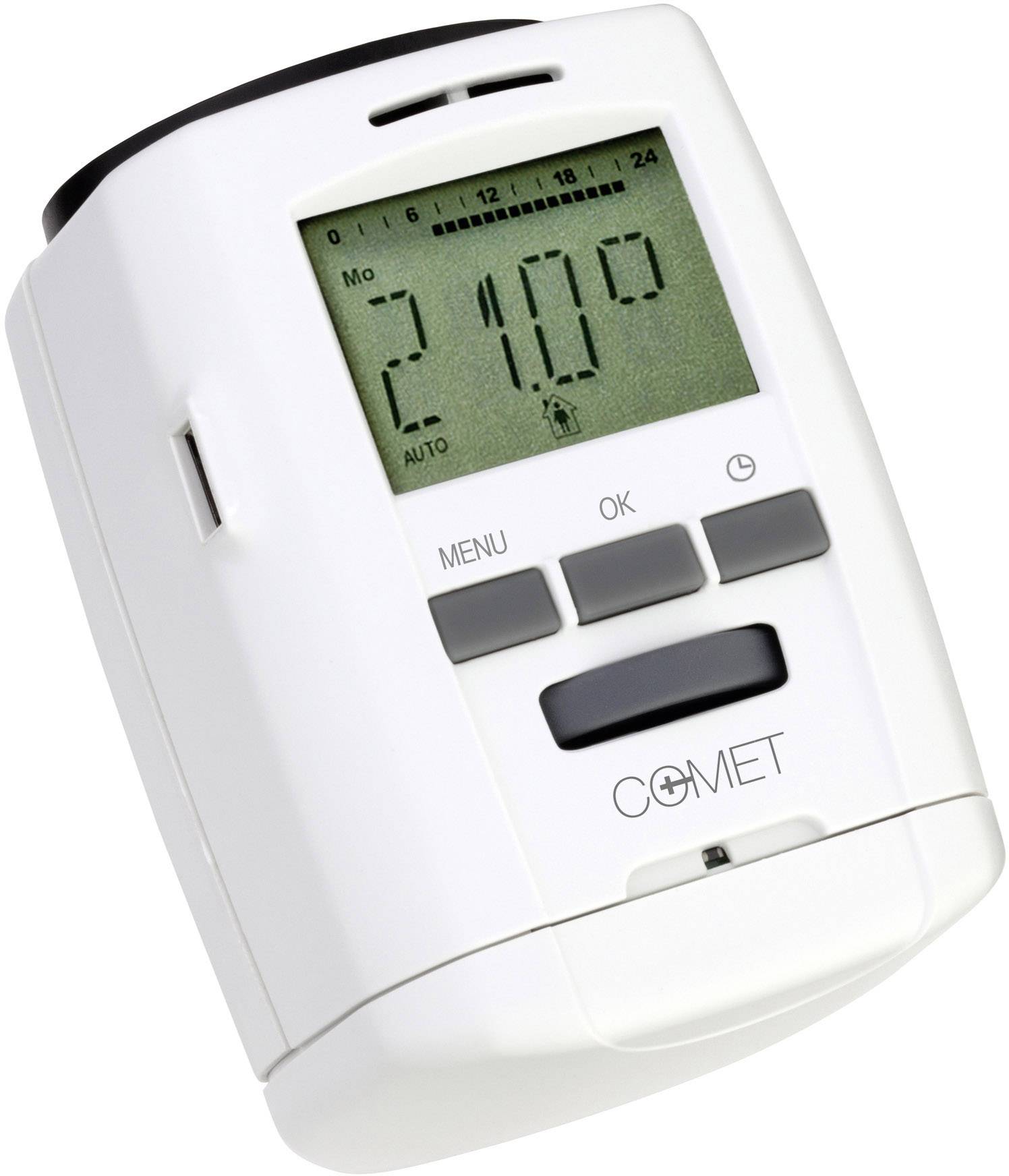 Eurotronic 700100341 Sparmatic Comet Heizkörperthermostat elektronisch  8 bis 28 °C