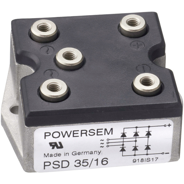 POWERSEM PSD 35T-16 Brückengleichrichter Figure 12 1600V 38A Dreiphasig