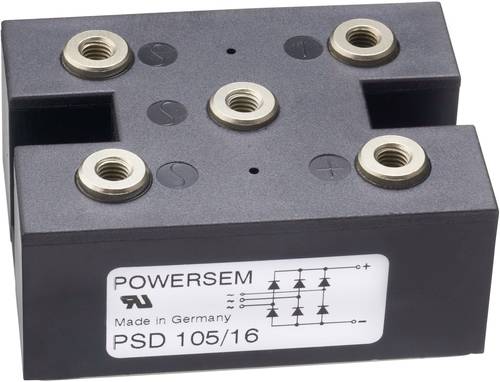 POWERSEM PSD 125-12 Brückengleichrichter Figure 15 1200V 166A Dreiphasig