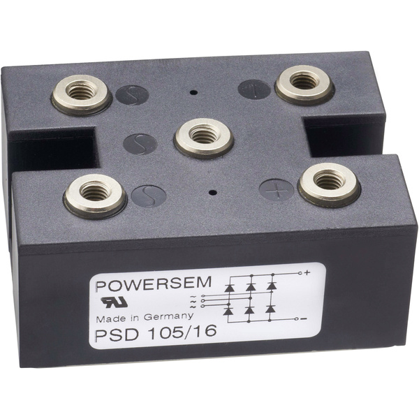 POWERSEM PSB 105-16 Brückengleichrichter Figure 15 1600V 107A Einphasig