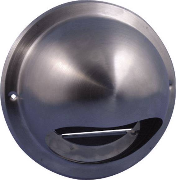 Wallair N34835 Ablufthaube Edelstahl Passend für Rohr-Durchmesser: 10cm