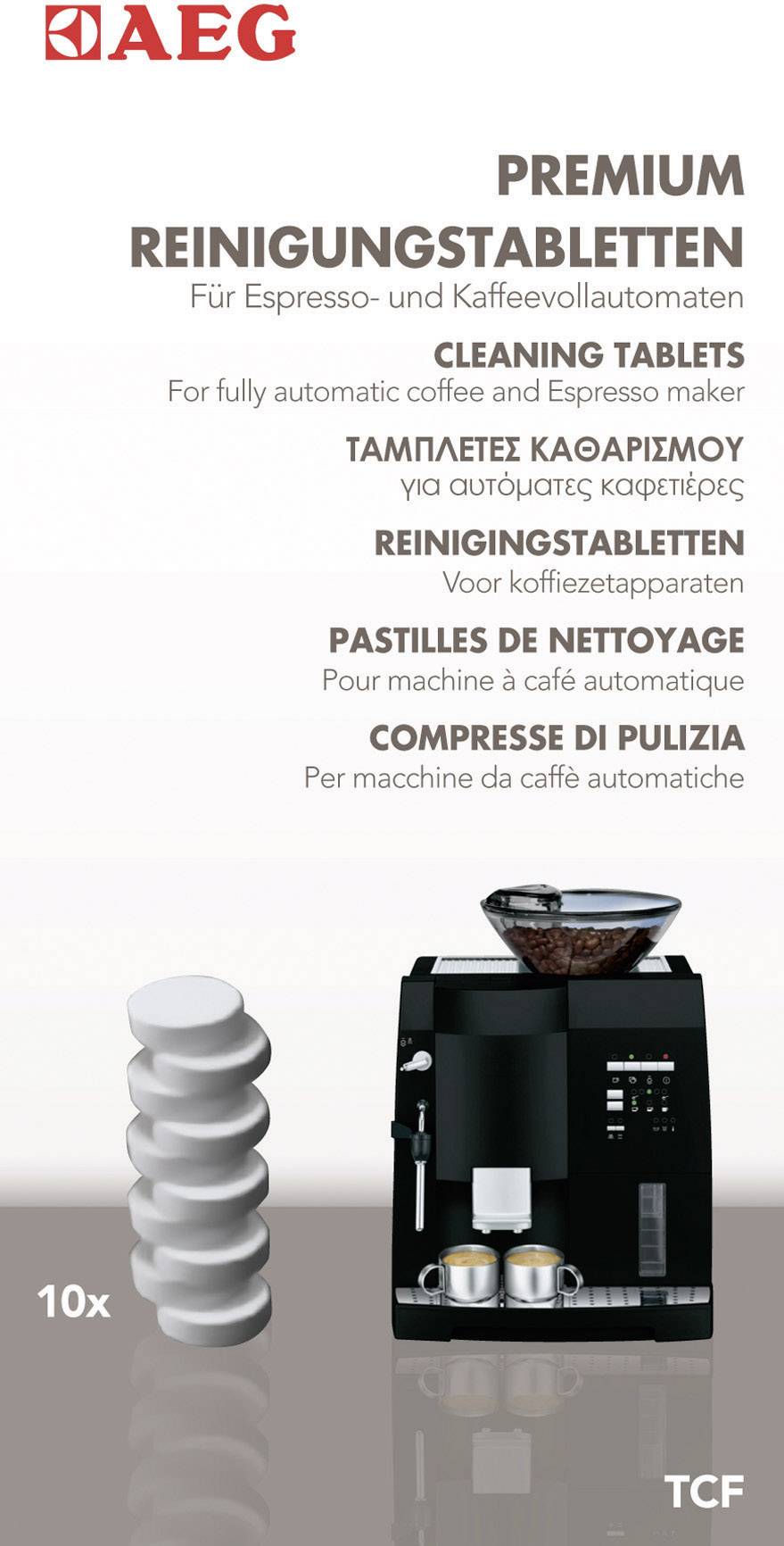 AEG TCF für Esspresso TCF Reinigungstabletten 10 St.