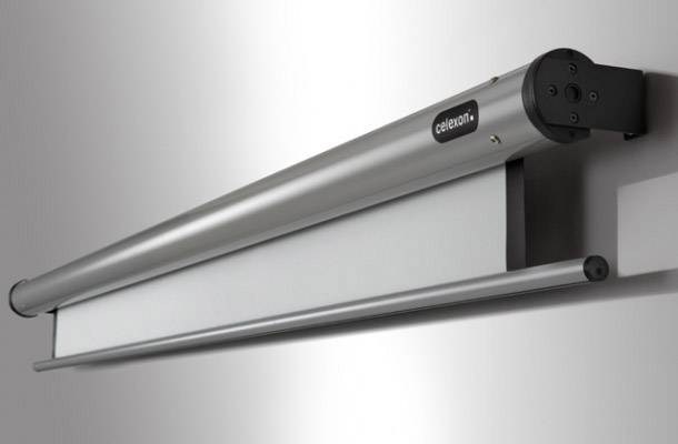 Celexon Motor HomeCinema 1090110 Motorleinwand 194 x 194cm Bildformat: 1:1