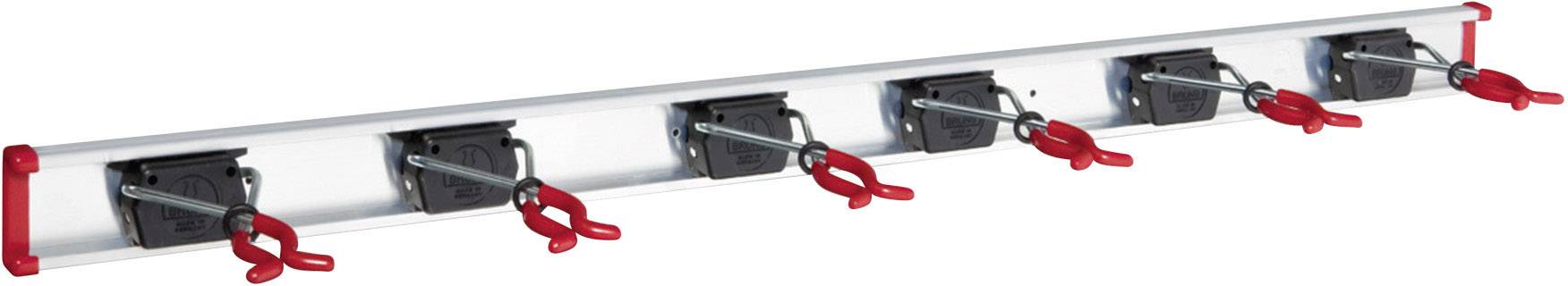 Bruns Gerätehalterleiste 6 Halter 1m für Handstielgeräte SB 6.10 C 1m