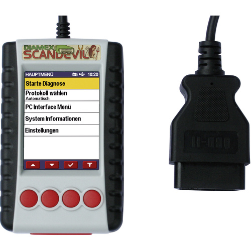 Diamex OBD II diagnostics tool Scandevil II 7101