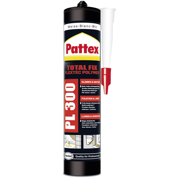 Pattex Flextec Polymer Montagekleber Herstellerfarbe Weiß PPL3W 410g