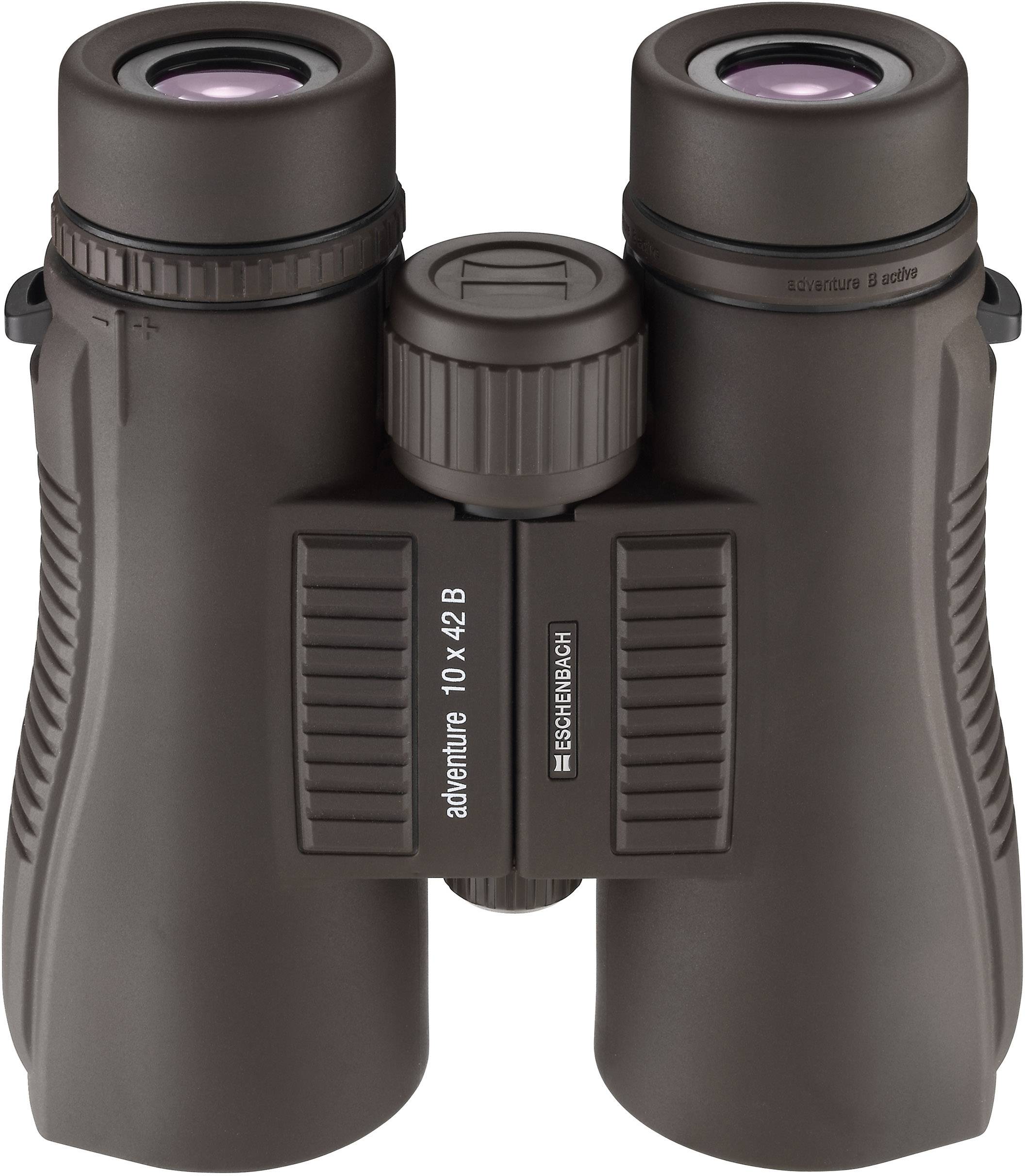 Eschenbach Fernglas Adventure D 10x42 B active 10 x 42mm Dachkant Braun 4271142