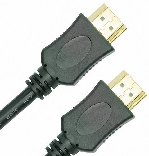 JouJye HDMI Anschlusskabel HDMI-A Stecker, HDMI-A Stecker 1.50 m Schwarz AVC 200-1,5m 4K UHD, Audio