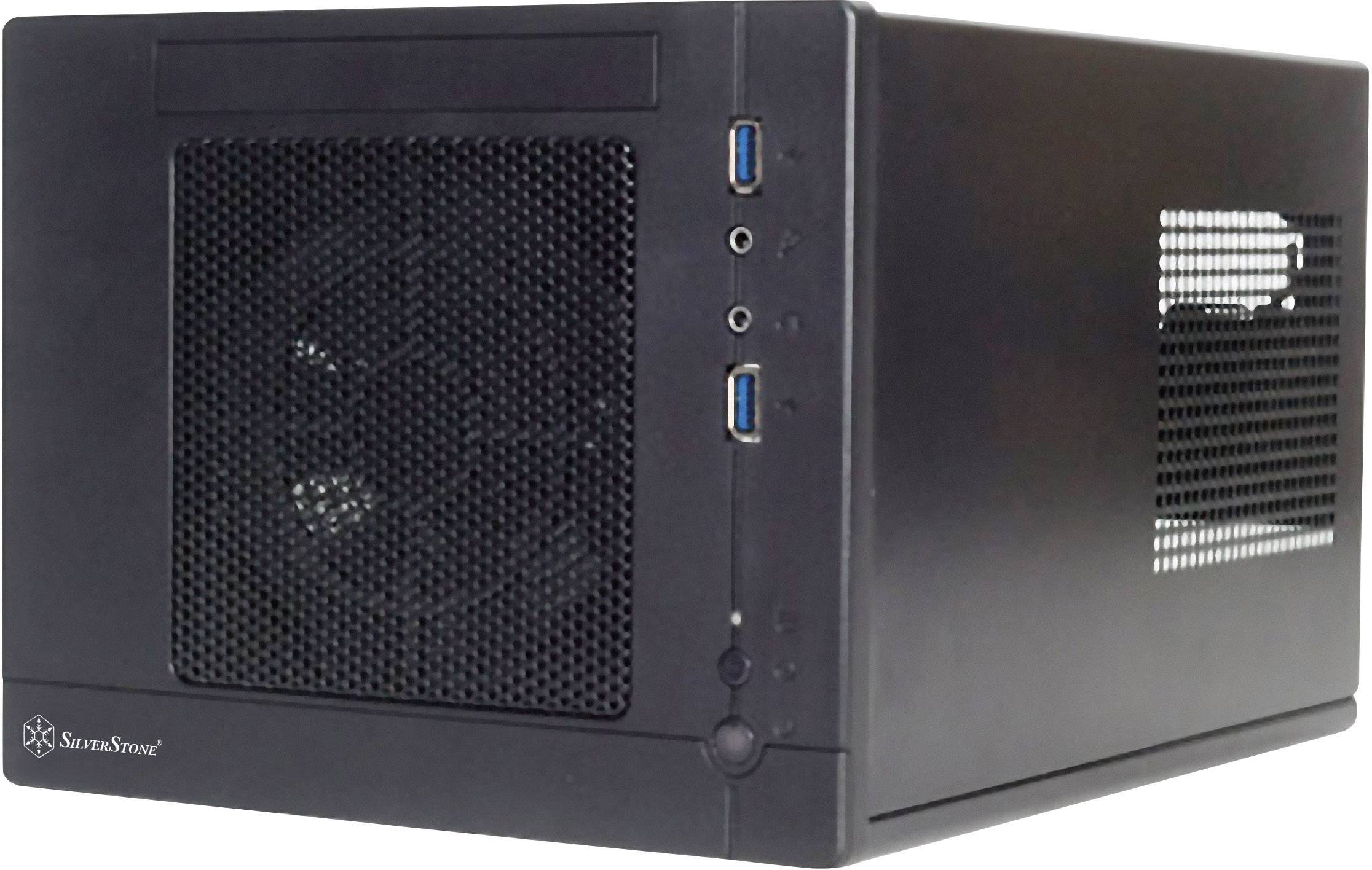 Silverstone SST-SG05BB-Lite USB 3.0 Mini-Tower PC-Gehäuse Schwarz