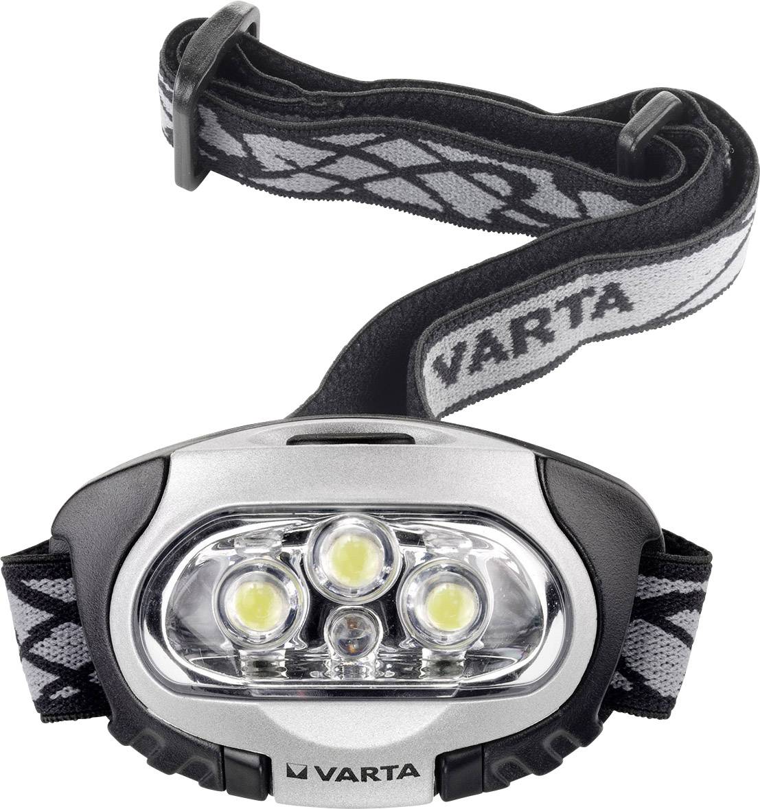 Varta X4 LED Stirnlampe batteriebetrieben 22 lm 38 h 17631101421