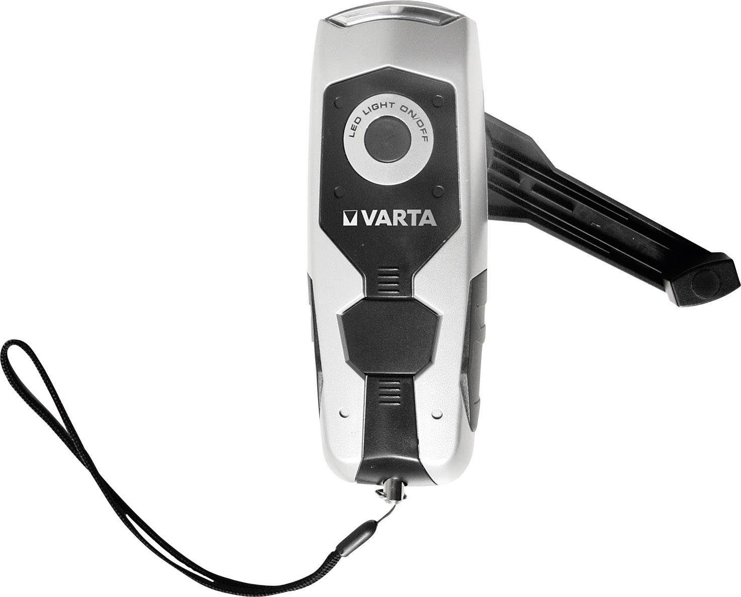Varta Dynamo Light LED Taschenlampe dynamobetrieben 28 lm 1 h 150 g
