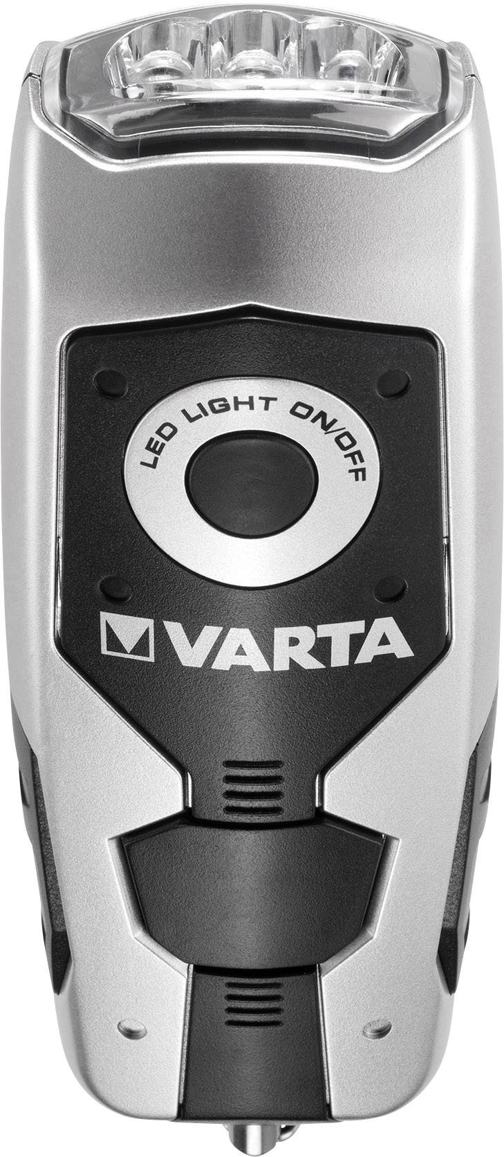 Varta Dynamo Light LED Taschenlampe dynamobetrieben 28 lm 1 h 150 g