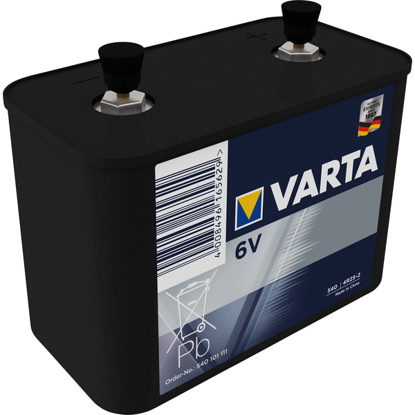 Varta PROFESSIONAL 540 Z/C 4LR25-2 Spezial-Batterie 4R25-2 Schraubkontakt Zink-Kohle 6V 17000 mAh 1St.